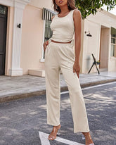 Women's Lightweight Sleepwear 3-Piece Set Sportswear